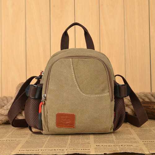 Women Men Casual Canvas Crossbody Bags Light Handbags Outdoor Shoulder Bags