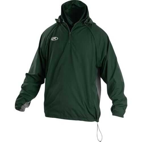 Rawlings Adult Triple Threat Jacket Dark Green Medium