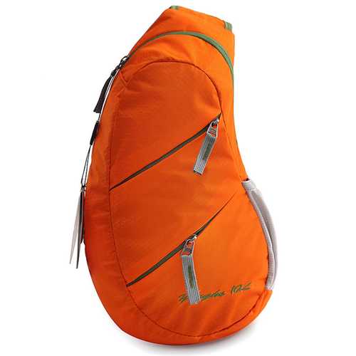 Women Men Nylon Light Weight Chest Bag Shoulderbags Crossbody Bags