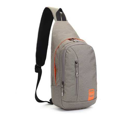 Nylon Waterproof Lightweight Sport Daily Chest Bag Mini Crossbody Bag For Men and Women