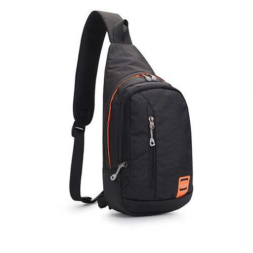 Nylon Waterproof Lightweight Sport Daily Chest Bag Mini Crossbody Bag For Men and Women