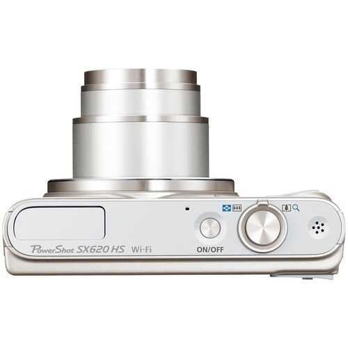 Canon 1074C001 20.2-Megapixel PowerShot SX620 HS Digital Camera (Silver)