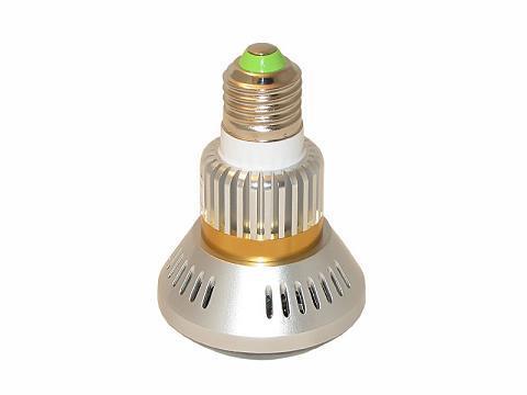 1/4-in Motion Detect Nightvision Hidden Bulb CCTV Security DVR Camera