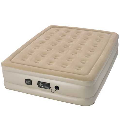 Serta Raised Queen Airbed with NeverFlat Pump