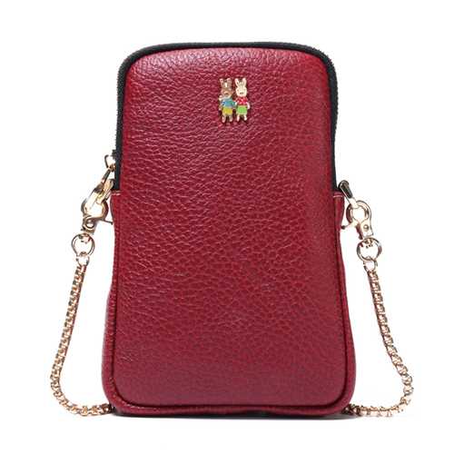 Genuine Leather Summer Phone Bag Messenger Shoulder Bag