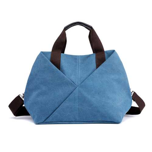 KVKY Women Canvas Tote Handbag Shopping Bag Crossbody Bag