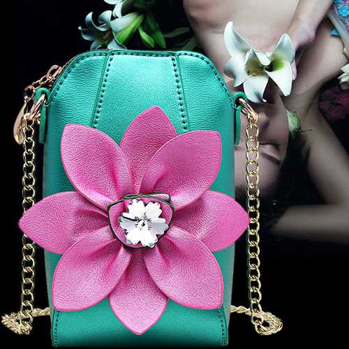 Brenice Women Sling Bag Floral Fashion Phone Crossbody Bag